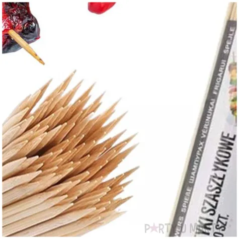 patyki szaszlykowe 250 mm 2 5 mm 200 szt