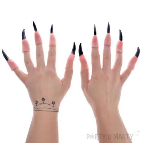 pazury wiedzma czarownica czarne arpex 10 szt