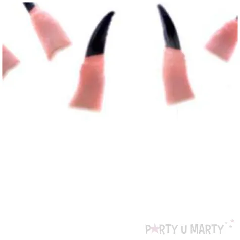 pazury wiedzma czarownica czarne arpex 10 szt