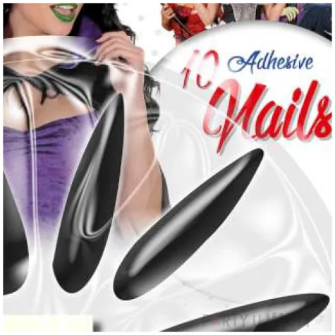 pazury wiedzma czarownica czarne widmann 10 szt