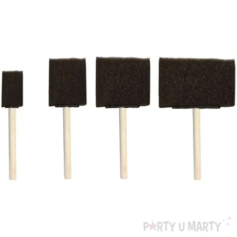 pedzelki gabkowe prostokatne titanum 4 szt