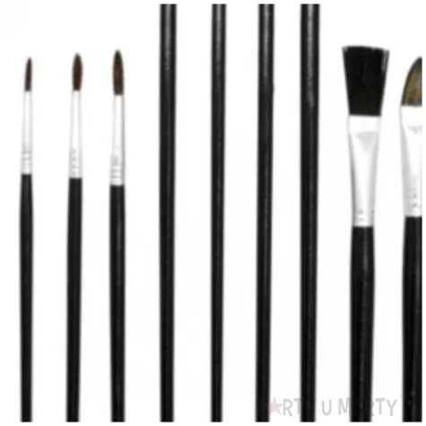 pedzelki szkolne artystyczne mix titanum 15 szt