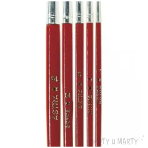 pedzelki szkolne okragle mix astra 5 szt