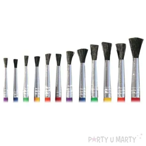 pedzelki szkolne okragle mix titanum 12 szt