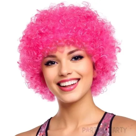 peruka afro rozowy boland