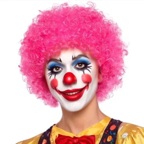 peruka afro rozowy boland