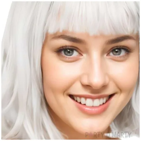 peruka damska na karnawal bob proste wlosy z grzywka retro cyberpunk lucy