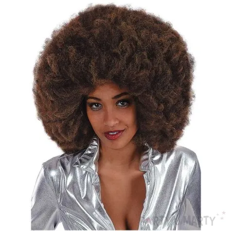 peruka party afro big brazowa carnival toys