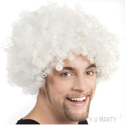 peruka party afro mega biala boland