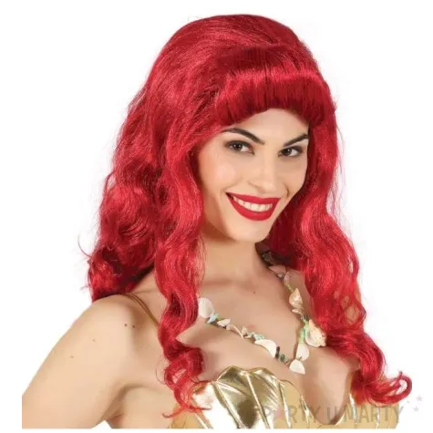 peruka party arielka czerwona guirca
