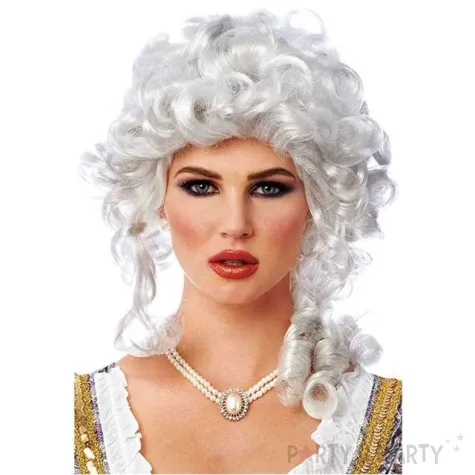 peruka party barokowa dama blond kraszek