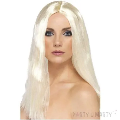 peruka party blondyna gwiazda blond smiffys