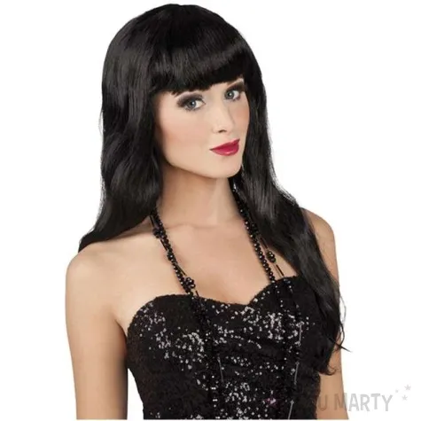 peruka party chique czarna boland