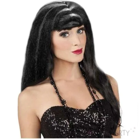 peruka party czarownica czarna amscan
