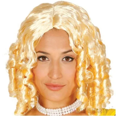 peruka party dama blond guirca