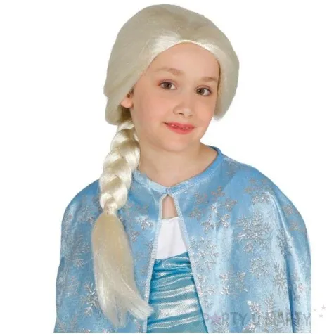 peruka party elsa blond guirca