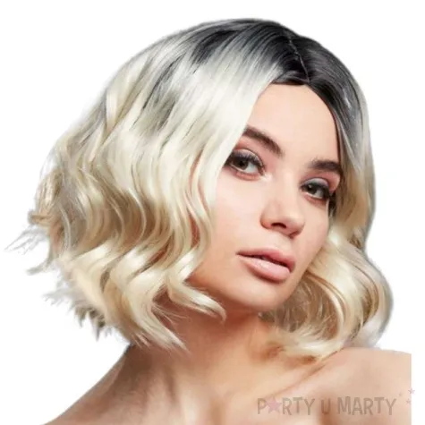 peruka party fever krotkie fale blond smiffys