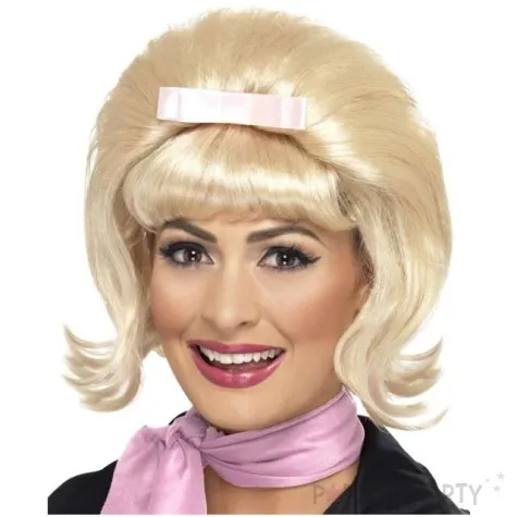 peruka party flicked bob blond smiffys