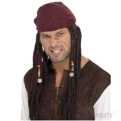 peruka party jack sparrow smiffys
