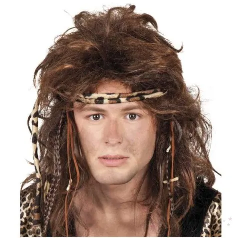 peruka party jaskiniowiec brazowa boland