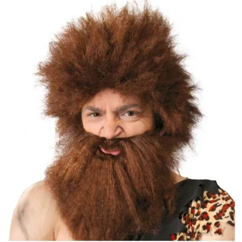 peruka party jaskiniowiec brazowa guirca