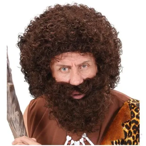 peruka party jaskiniowiec z broda widmann