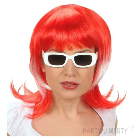 peruka party kibicka czerwona widmann
