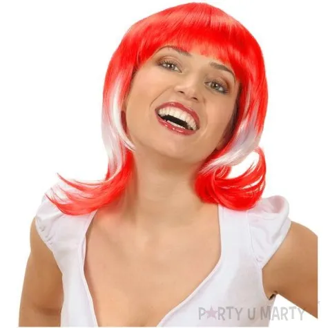 peruka party kibicka czerwona widmann