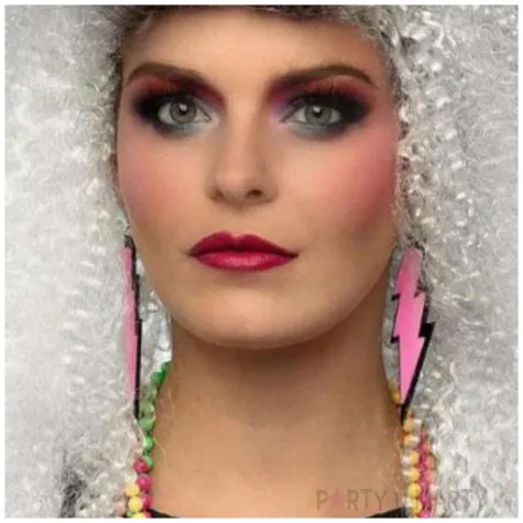 peruka party lata 80 bialy boland