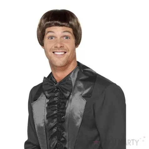 peruka party lata 90 brazowy smiffys