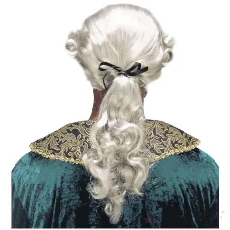 peruka party markiz arystokrata ciemny siwy widmann