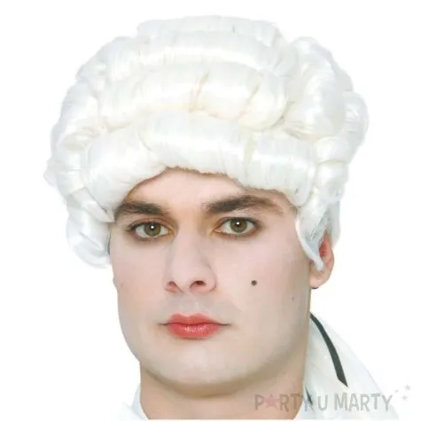 peruka party mozart biale guirca