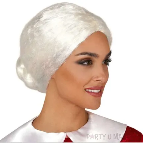 peruka party pani mikolajowa bialy guirca