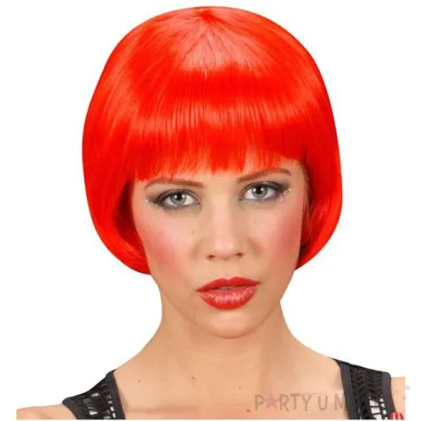 peruka party rave czerwony widmann