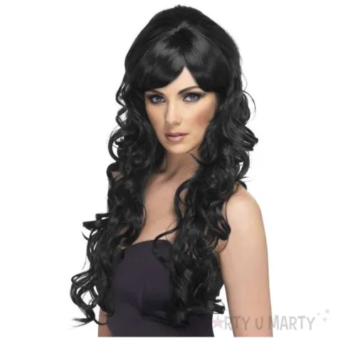 peruka party starlet czarna smiffys