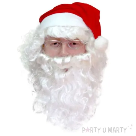 peruka party swiety mikolaj bialy arpex