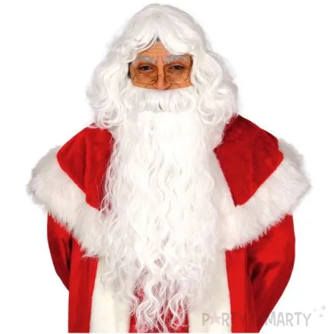 peruka party swiety mikolaj z broda guirca