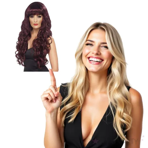 peruka party syrena kasztanowa smiffys