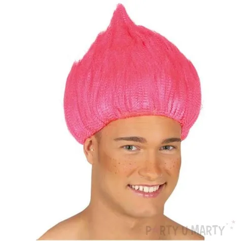 peruka party troll rozowa guirca