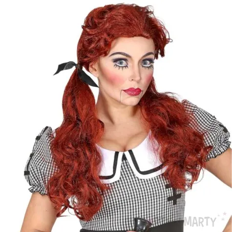 peruka party zabojcza lalka ruda widmann