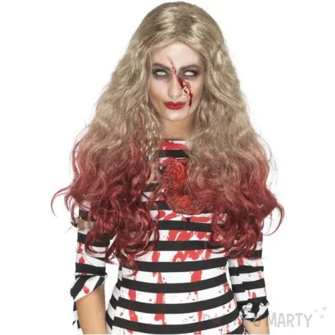 peruka party zombie blondyna blond smiffys