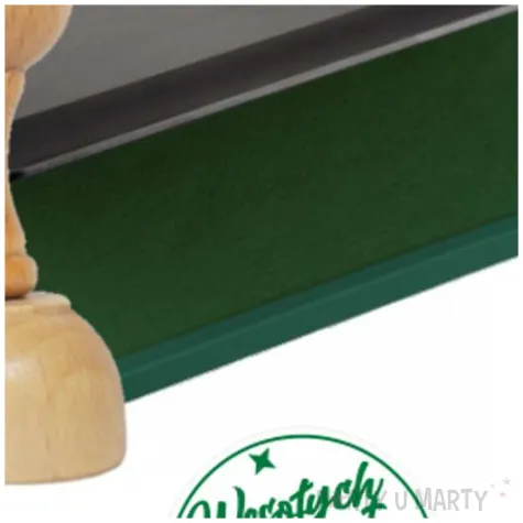 pieczatka z tuszem wesolych swiat ostrokrzew zielona 40mm