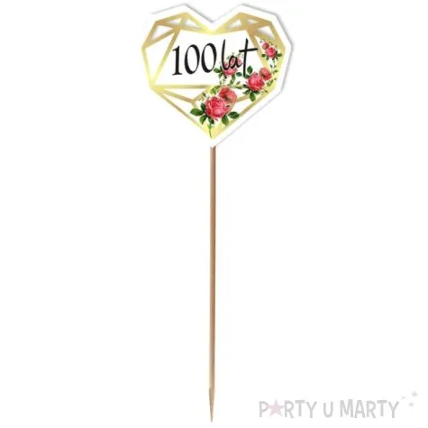 pik ozdobny 100 lat 24 cm