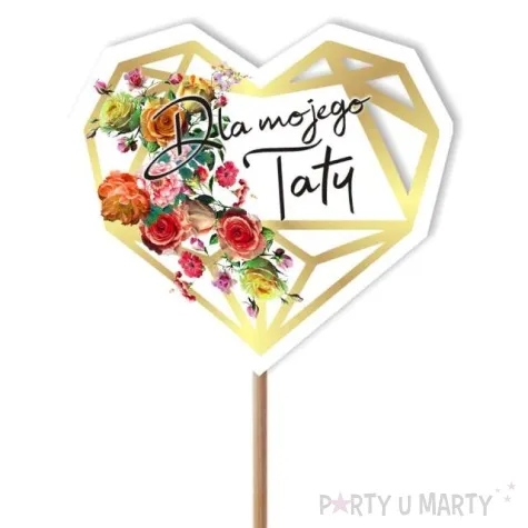 pik ozdobny dla mojego taty 24 cm