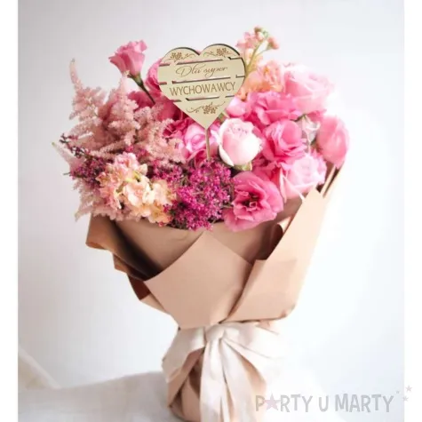 pik ozdobny dla super wychowawcy drewno 24 cm