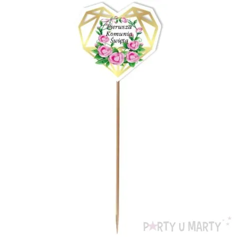 pik ozdobny pierwsza komunia swieta 24 cm