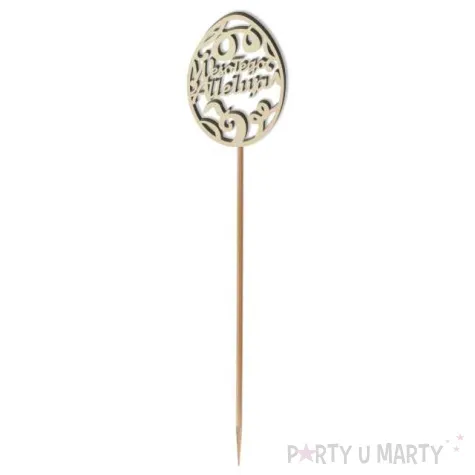 pik ozdobny pisanka alleluja drewno 23 cm