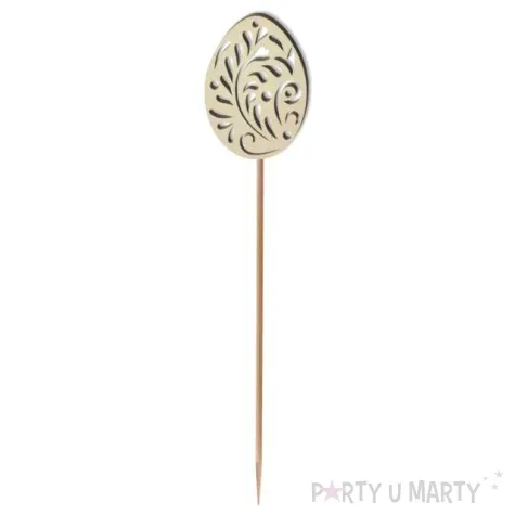 pik ozdobny pisanka lisciasta drewno 23 cm