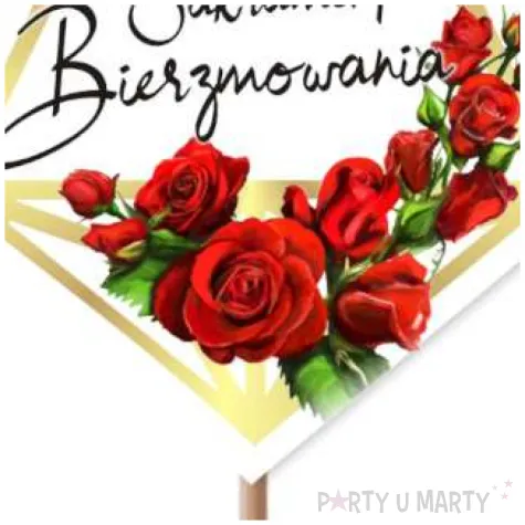 pik ozdobny sakrament bierzmowania 24 cm