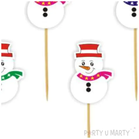 pikery balwanki w szalikach mix 6 szt